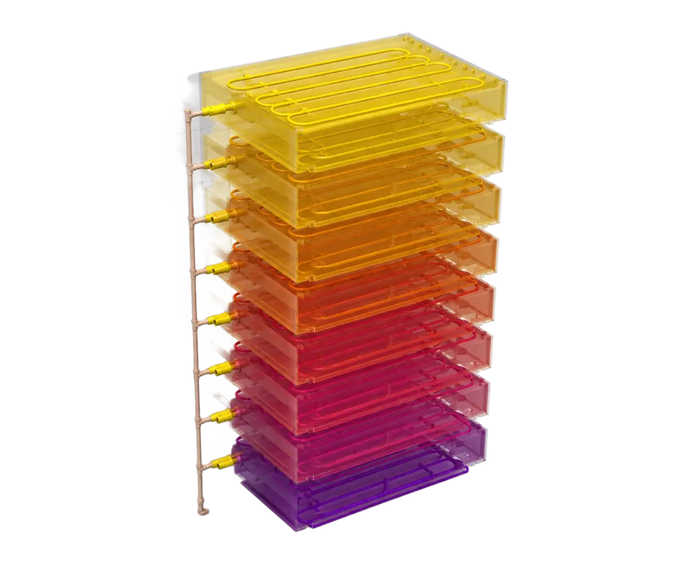 Liquid-cooled energy storage battery